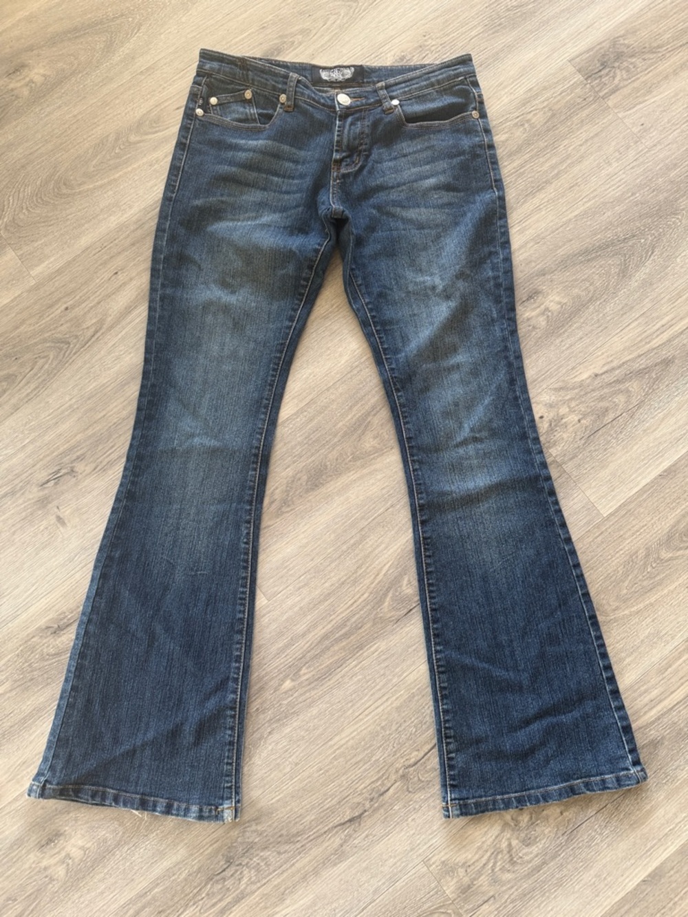 Rock & Republic Dark Blue Flare Jeans size 29